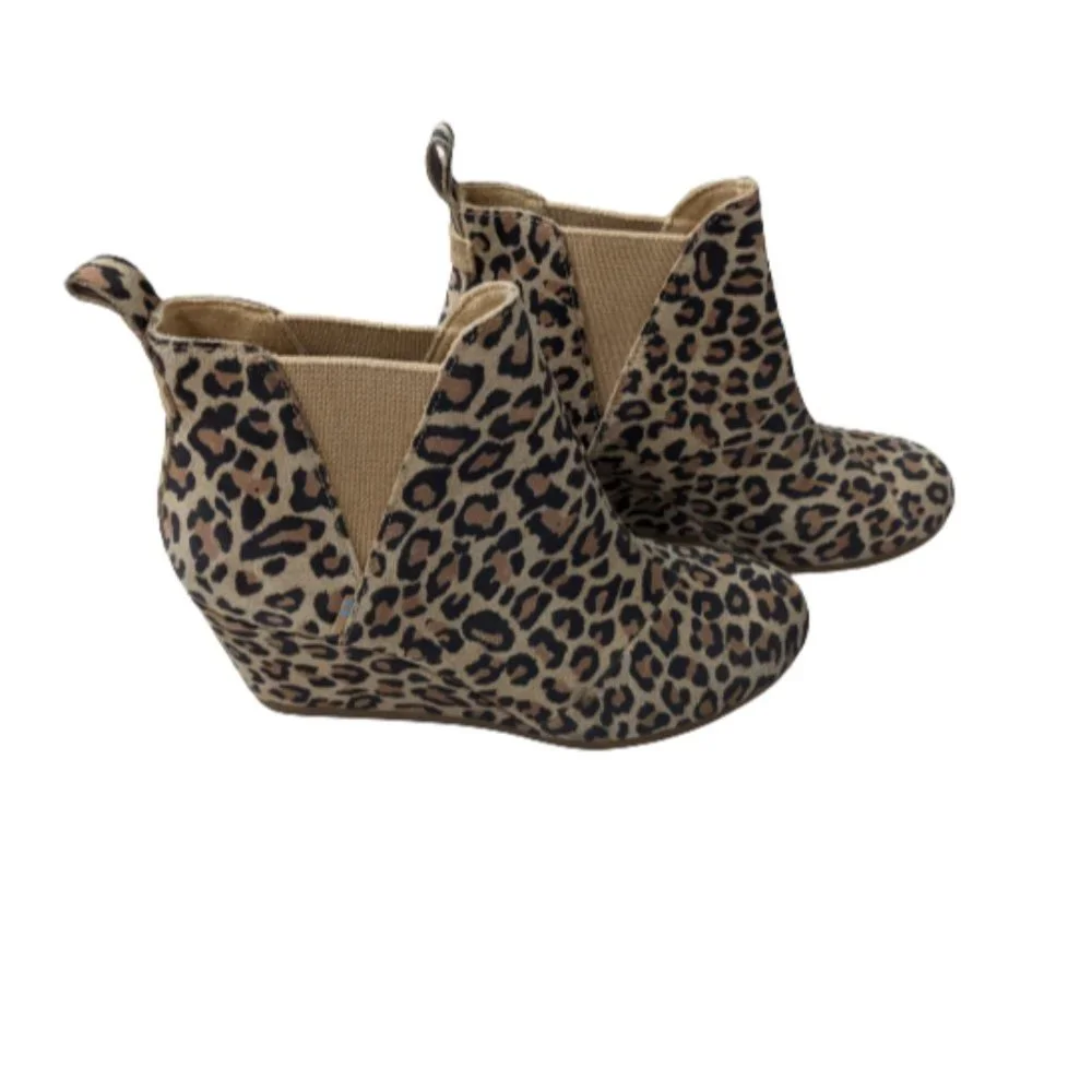 Toms Kelsey Wedge Bootie 7M